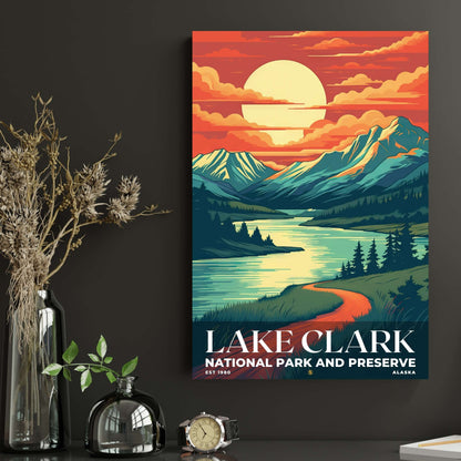 Lake Clark National Park Poster | S05