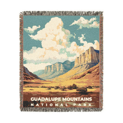 Guadalupe Mountains National Park Woven Blanket | S06