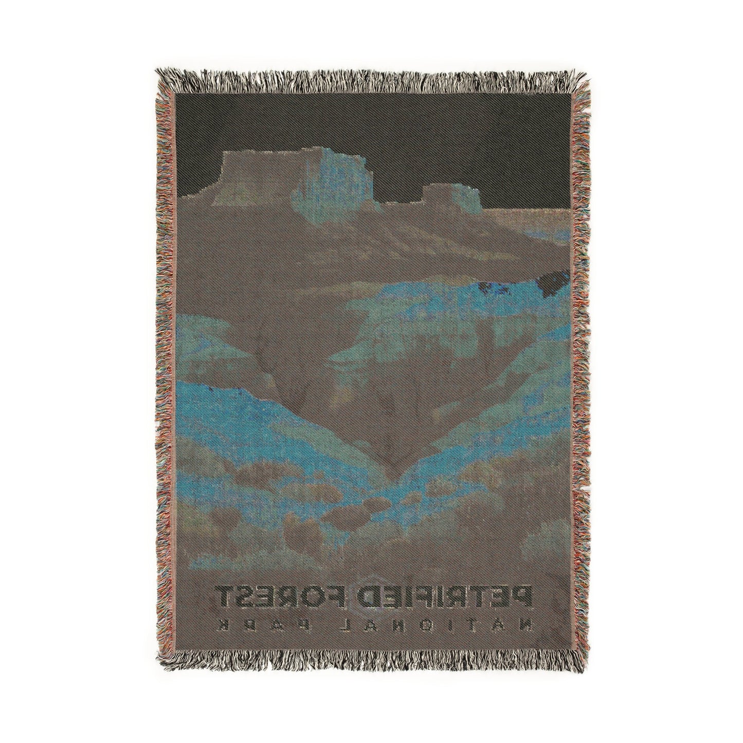 Petrified Forest National Park Woven Blanket | S20