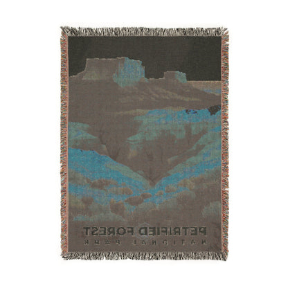 Petrified Forest National Park Woven Blanket | S20