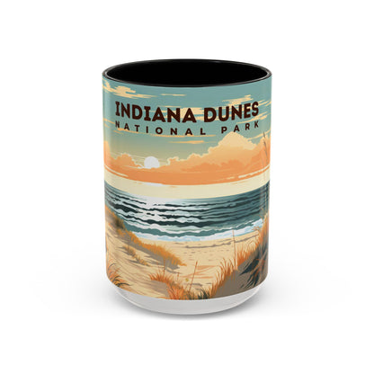 Indiana Dunes National Park Mug | Accent Coffee Mug (11, 15oz)