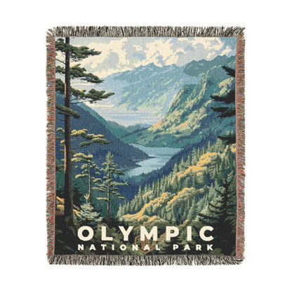 Olympic National Park Woven Blanket | S11