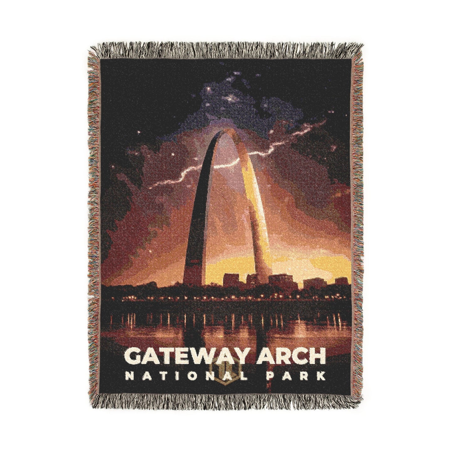 Gateway Arch National Park Woven Blanket | S10