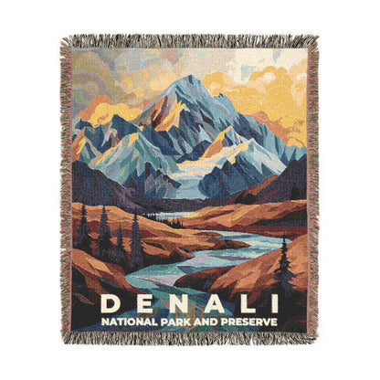 Denali National Park Woven Blanket | S20
