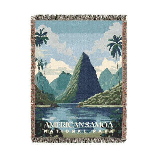 American Samoa National Park Woven Blanket | S01