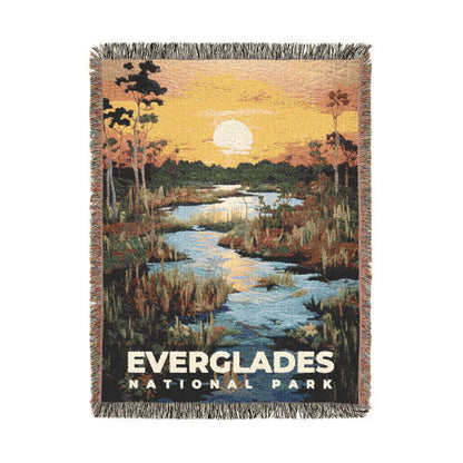 Everglades National Park Woven Blanket | S09