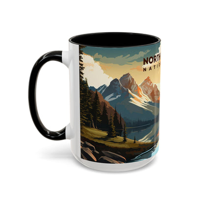 North Cascades National Park Mug | Accent Coffee Mug (11, 15oz)