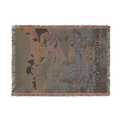 Kings Canyon National Park Woven Blanket | S16