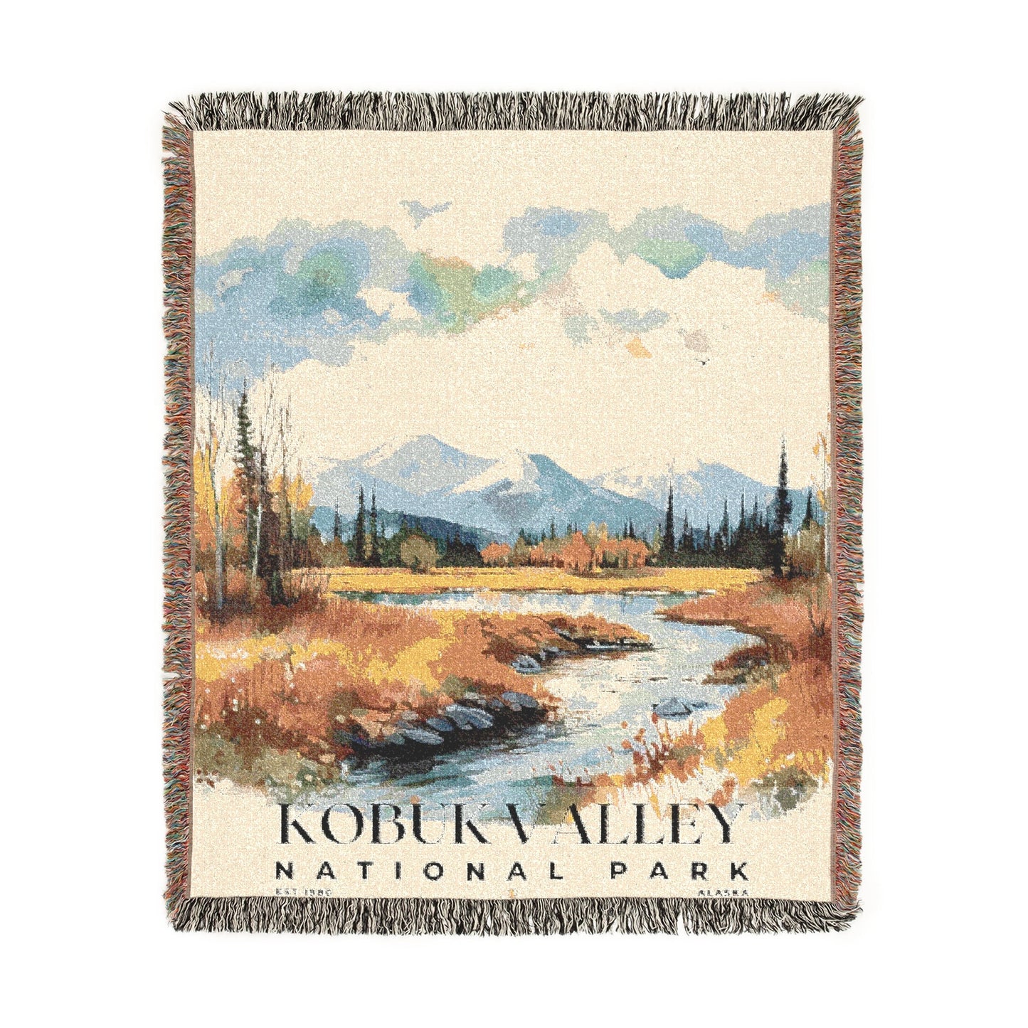 Kobuk Valley National Park Woven Blanket | S04