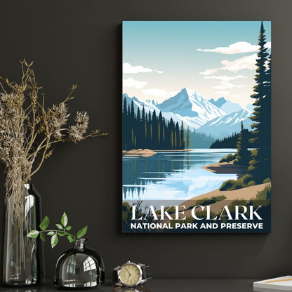 Lake Clark National Park Poster | S01