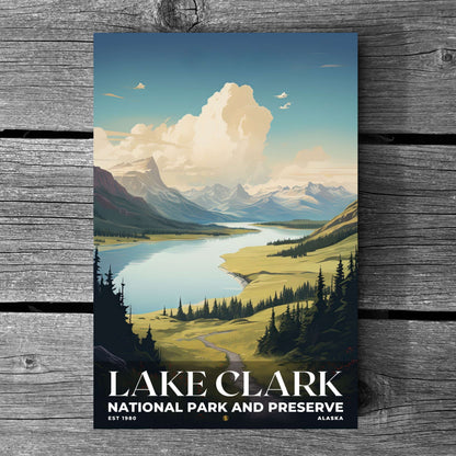 Lake Clark National Park Poster | S07