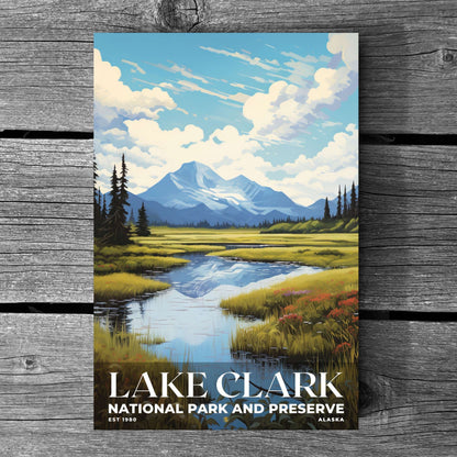 Lake Clark National Park Poster | S06