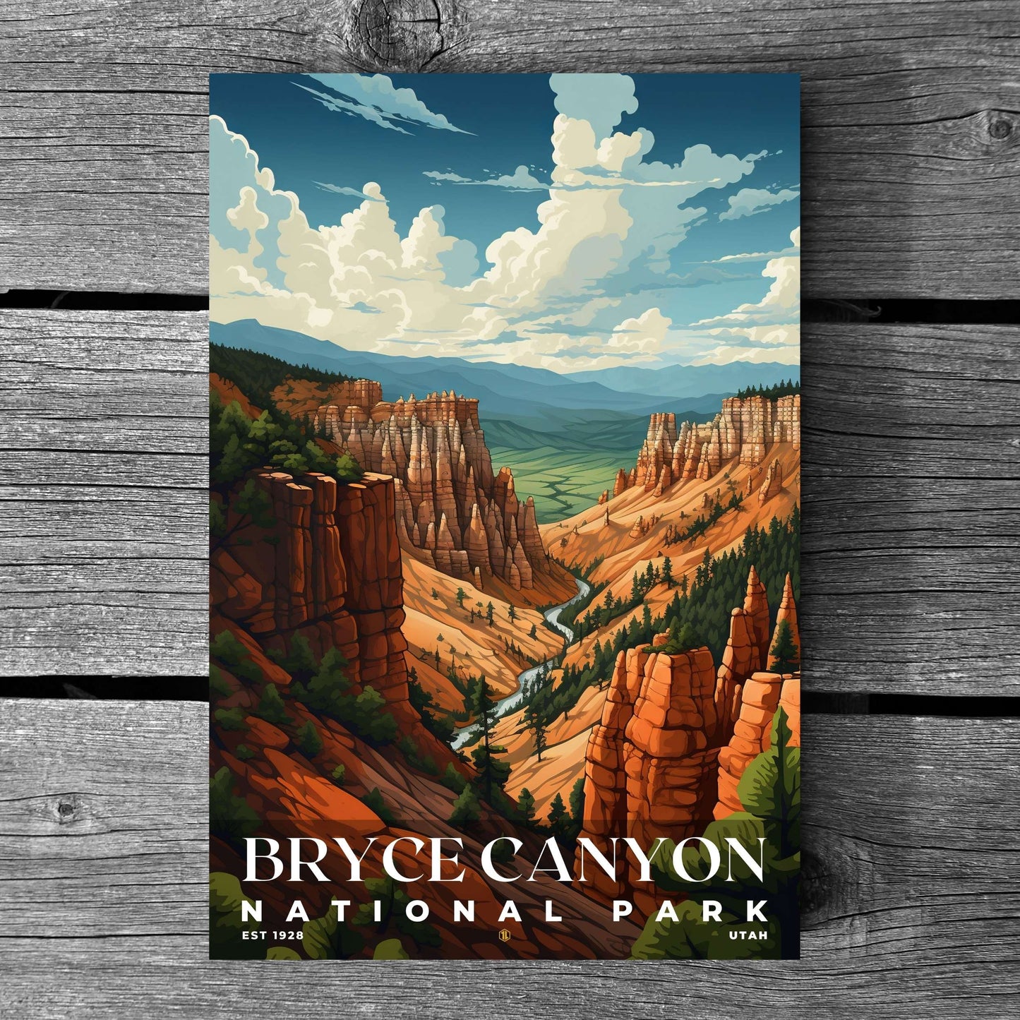 Bryce Canyon National Park Poster | S07