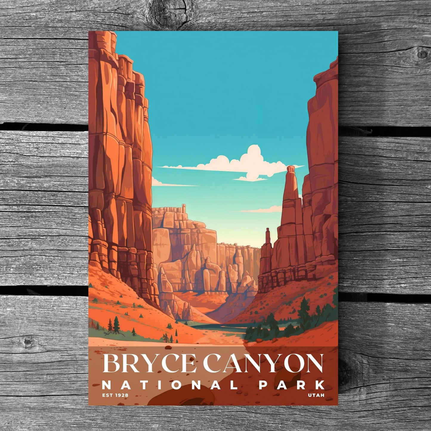 Bryce Canyon National Park Poster | S03