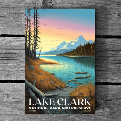 Lake Clark National Park Poster | S02
