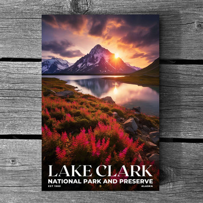 Lake Clark National Park Poster | S10