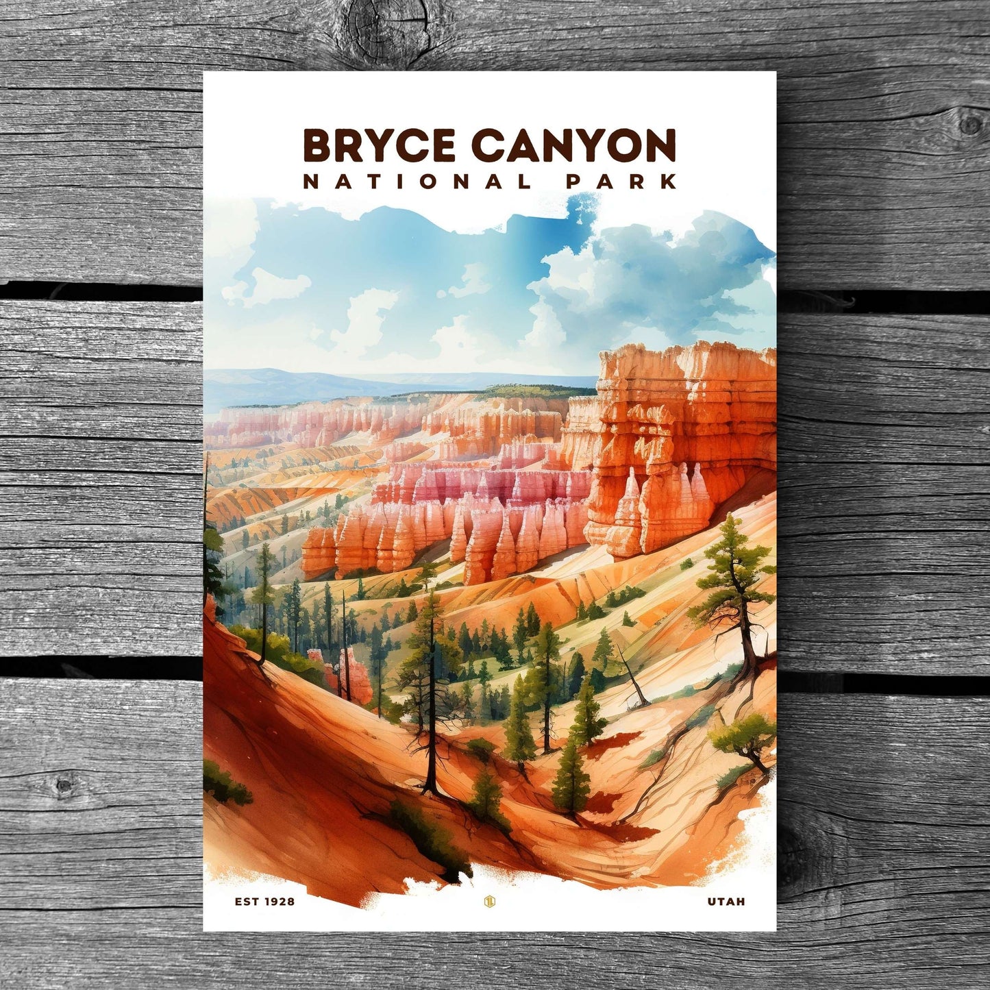 Bryce Canyon National Park Poster | S08