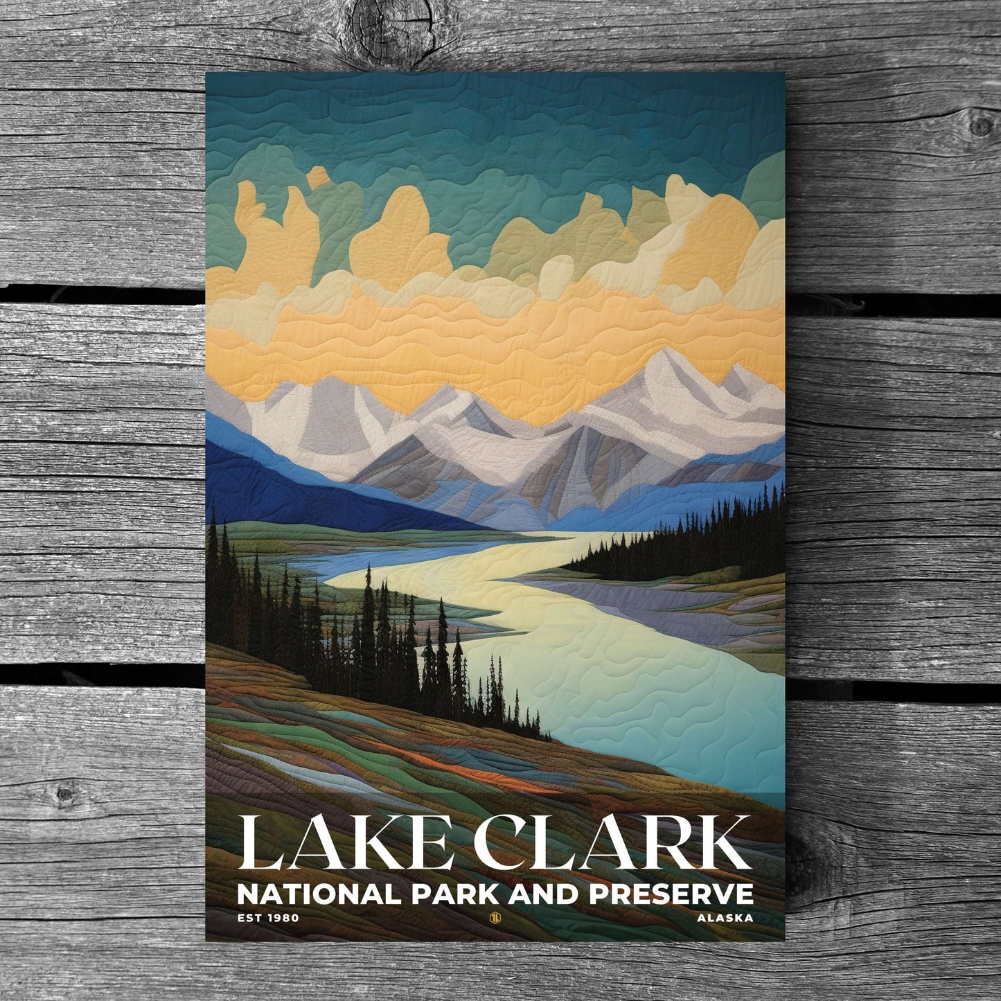 Lake Clark National Park Poster | S09