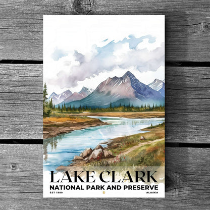 Lake Clark National Park Poster | S04