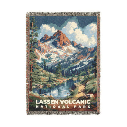 Lassen Volcanic National Park Woven Blanket | S18