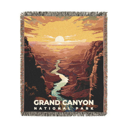 Grand Canyon National Park Woven Blanket | S07
