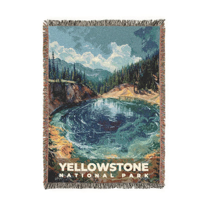 Yellowstone National Park Woven Blanket | S14