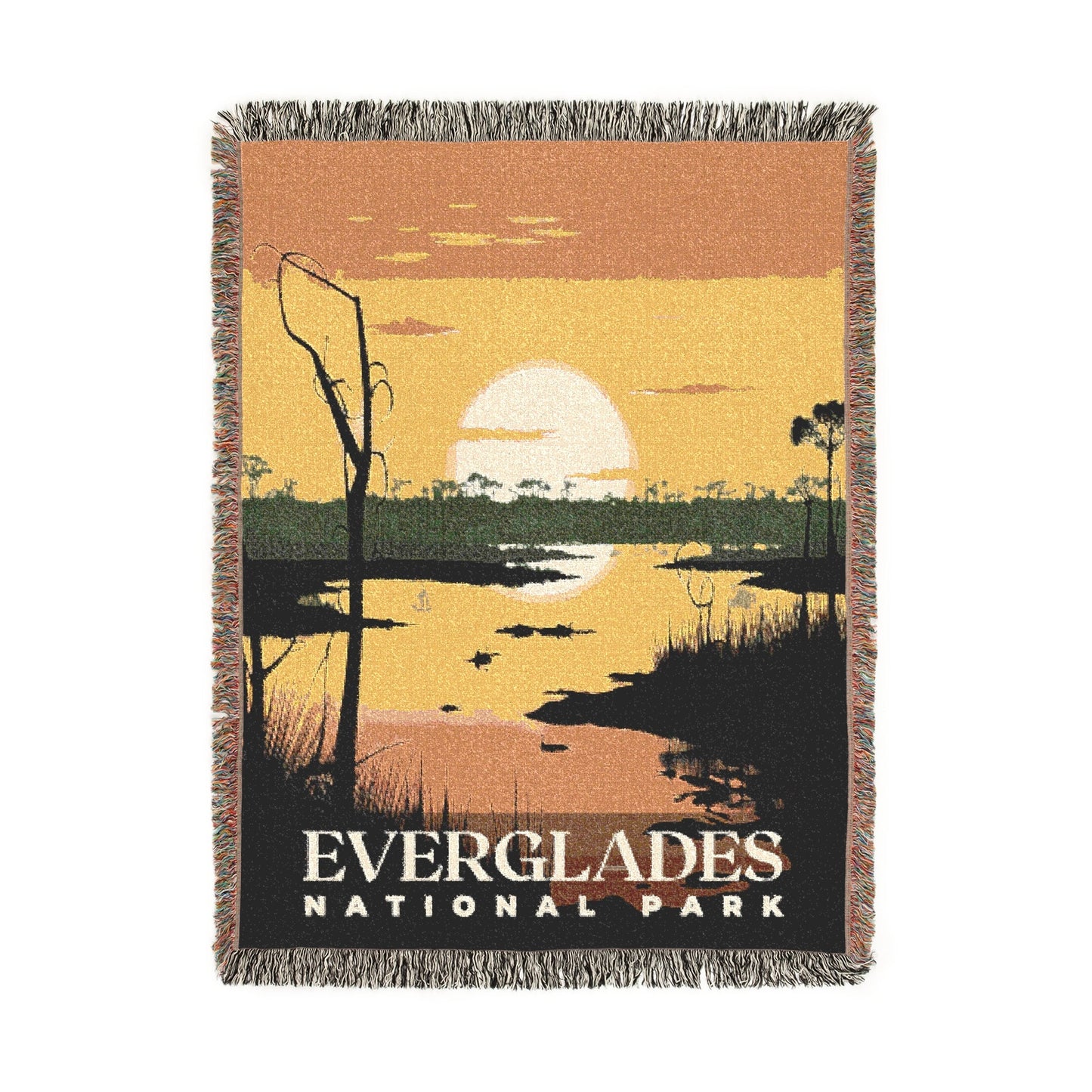 Everglades National Park Woven Blanket | S01
