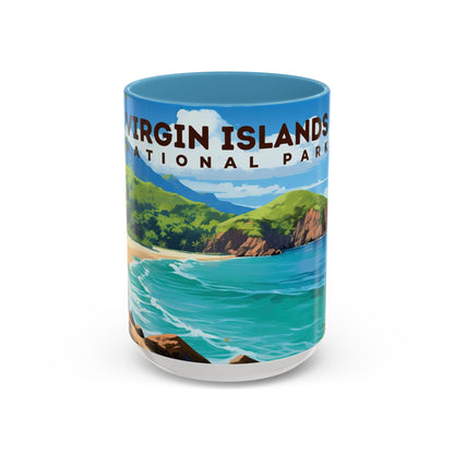 Virgin Islands National Park Mug | Accent Coffee Mug (11, 15oz)