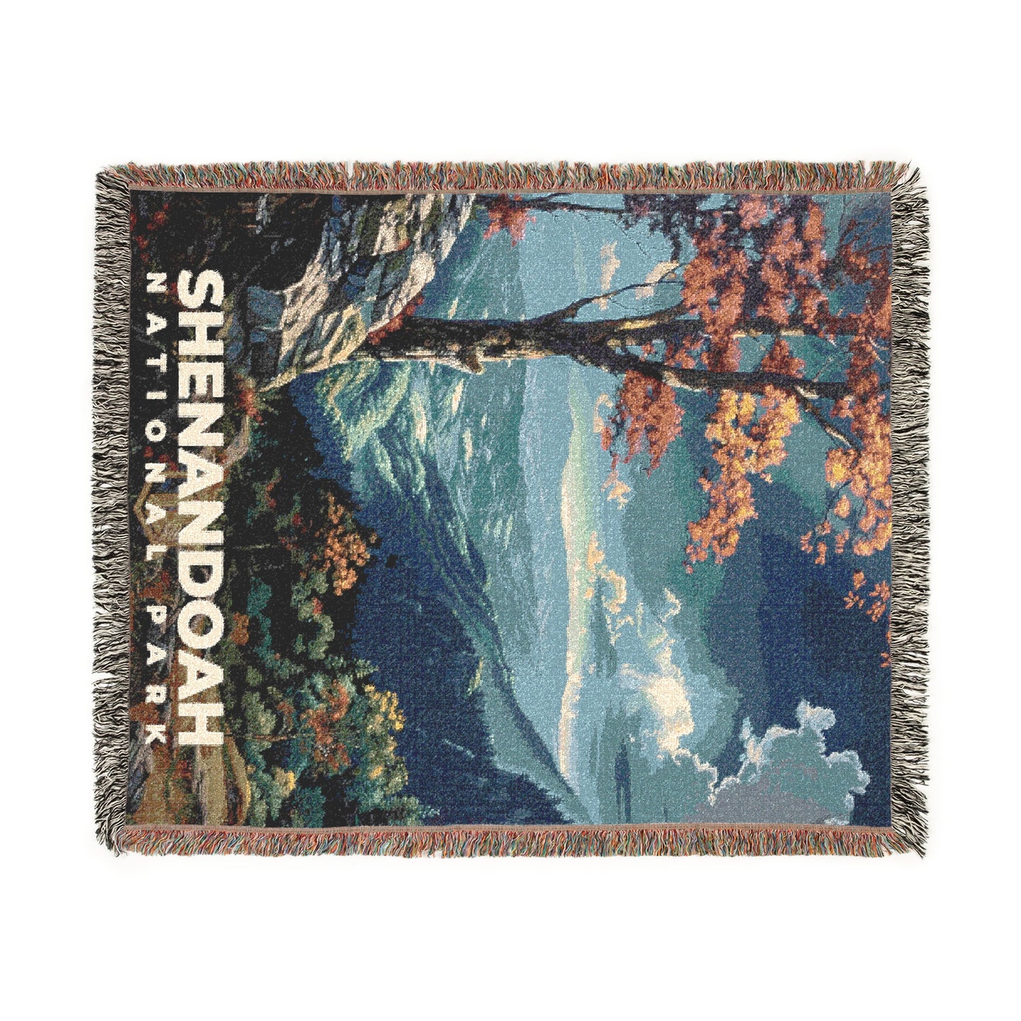 Shenandoah National Park Woven Blanket | S16