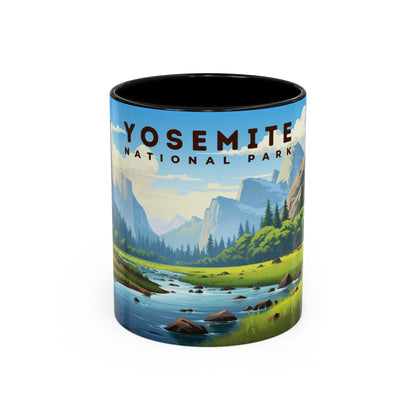 Yosemite National Park Mug | Accent Coffee Mug (11, 15oz)