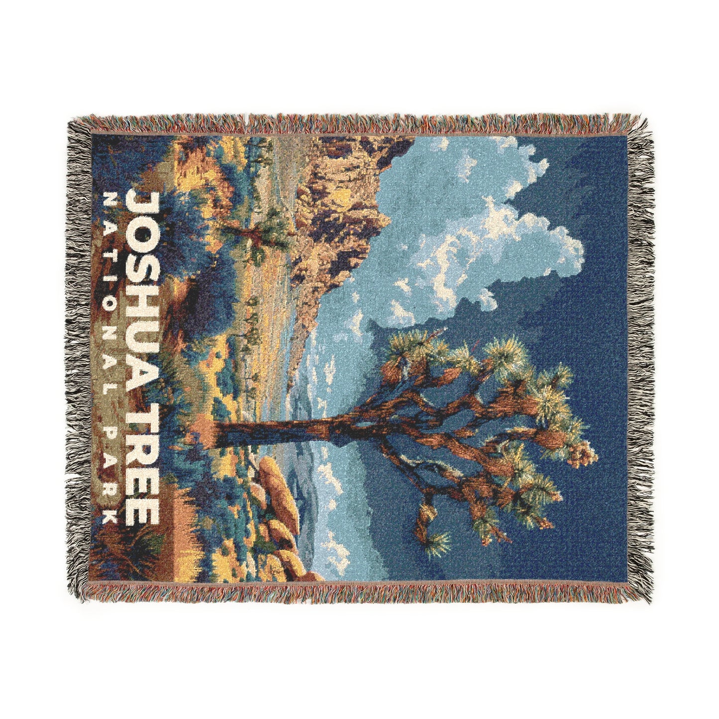 Joshua Tree National Park Woven Blanket | S18