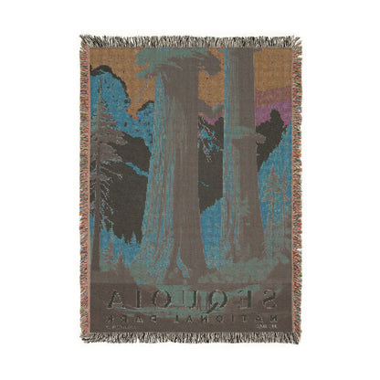 Sequoia National Park Woven Blanket | S03