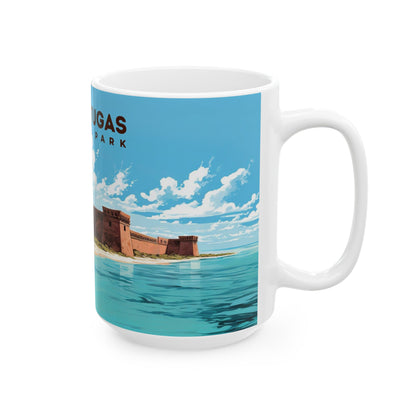 Dry Tortugas National Park Mug | White Ceramic Mug (11oz, 15oz)