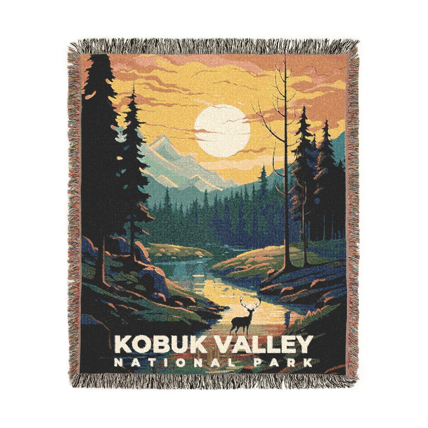 Kobuk Valley National Park Woven Blanket | S07