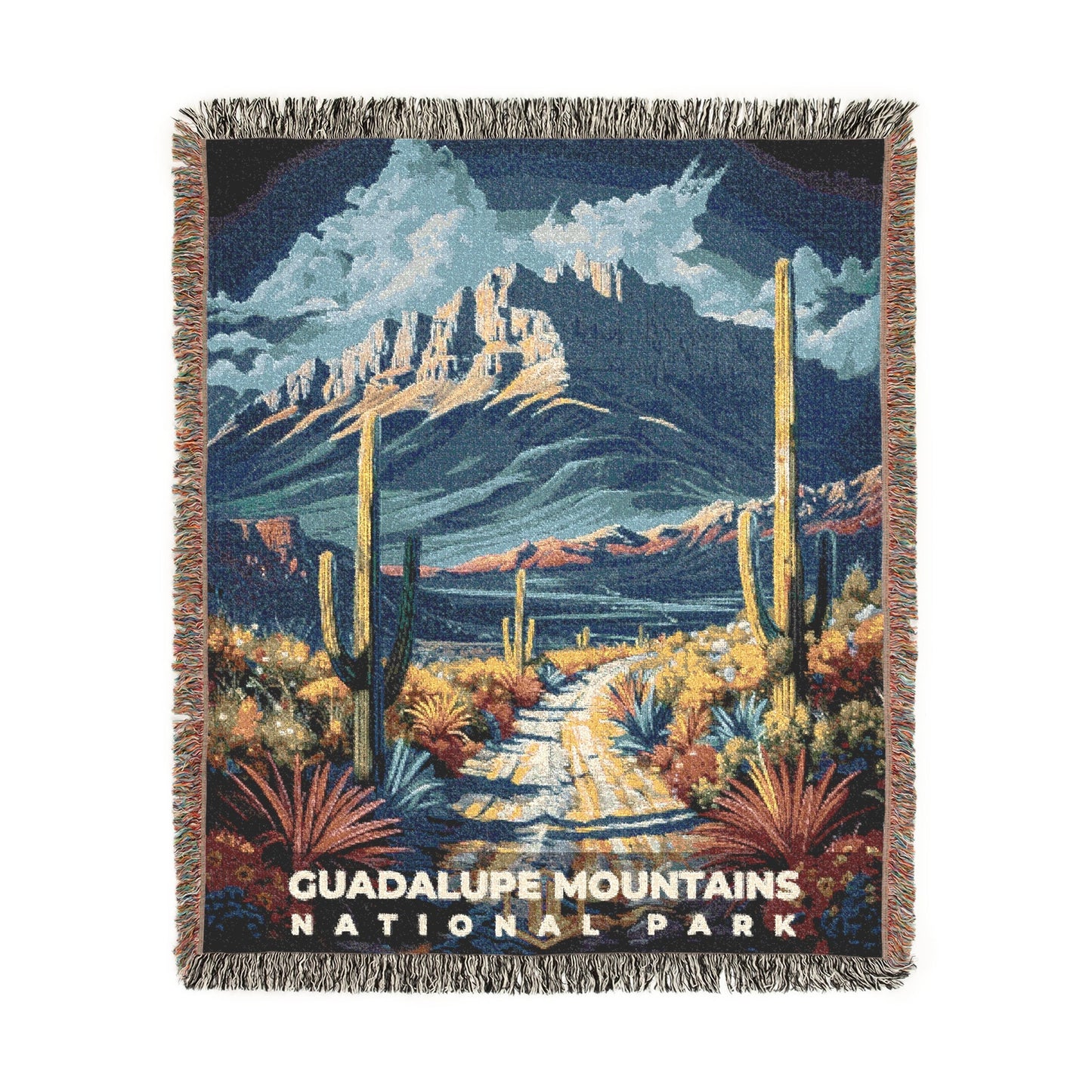 Guadalupe Mountains National Park Woven Blanket | S16