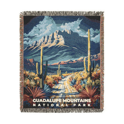Guadalupe Mountains National Park Woven Blanket | S16