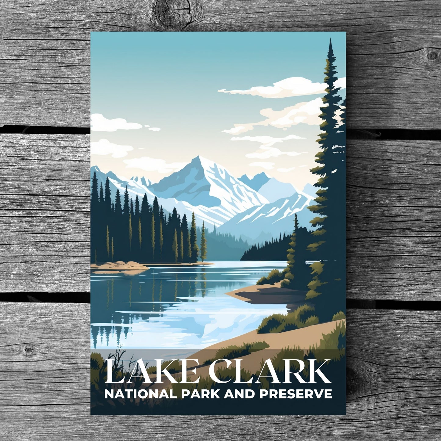 Lake Clark National Park Poster | S01