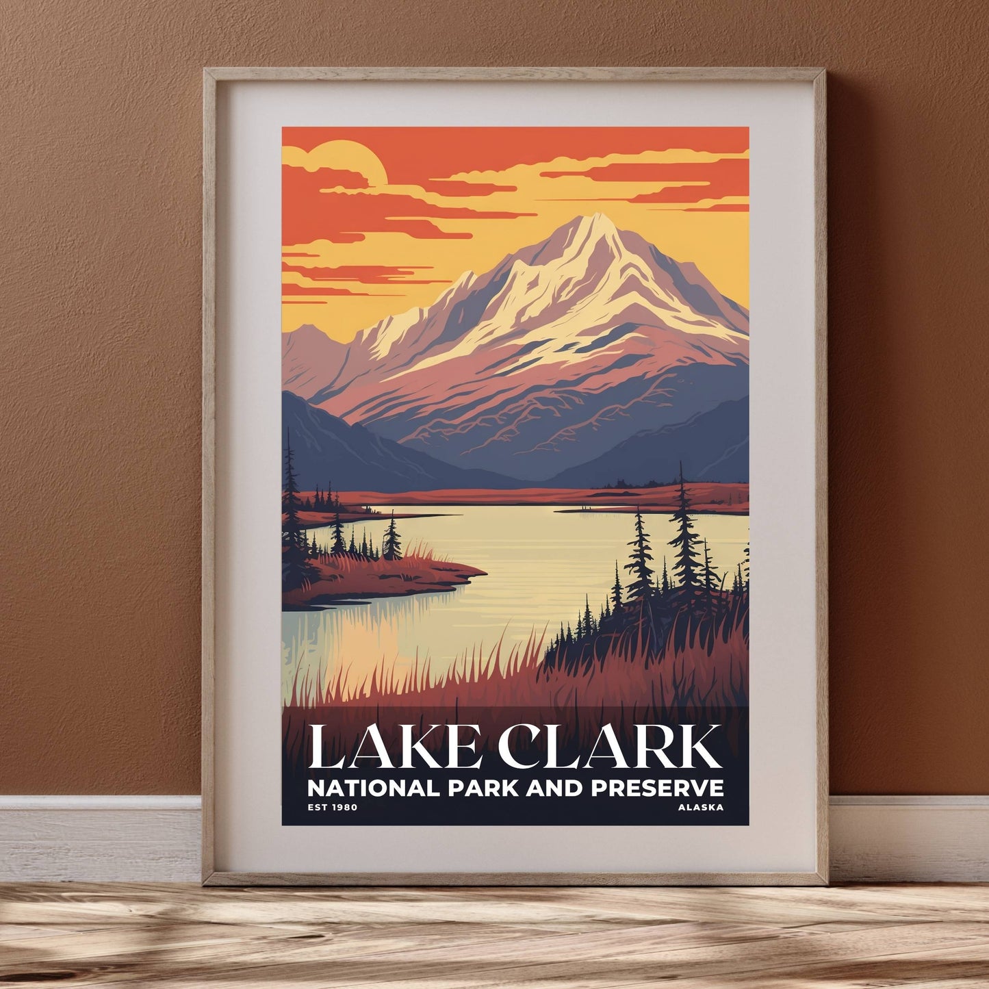 Lake Clark National Park Poster | S03