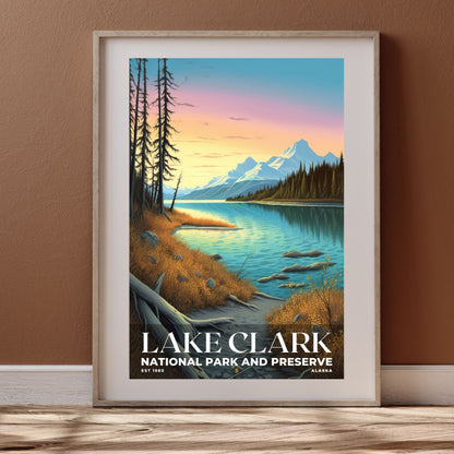 Lake Clark National Park Poster | S02