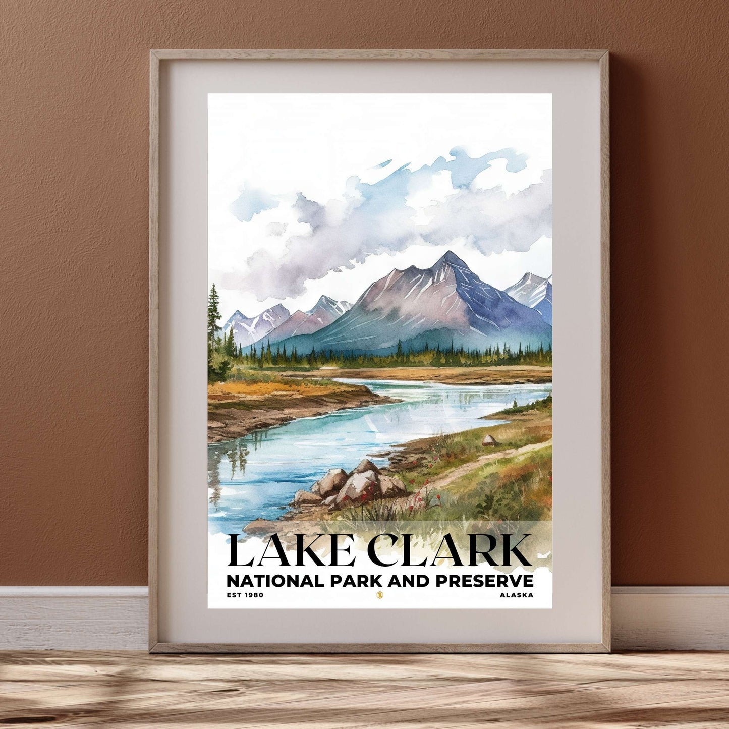 Lake Clark National Park Poster | S04