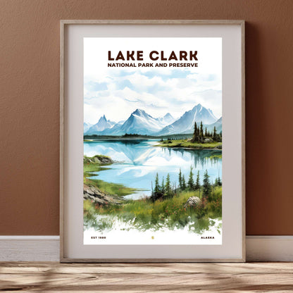 Lake Clark National Park Poster | S08