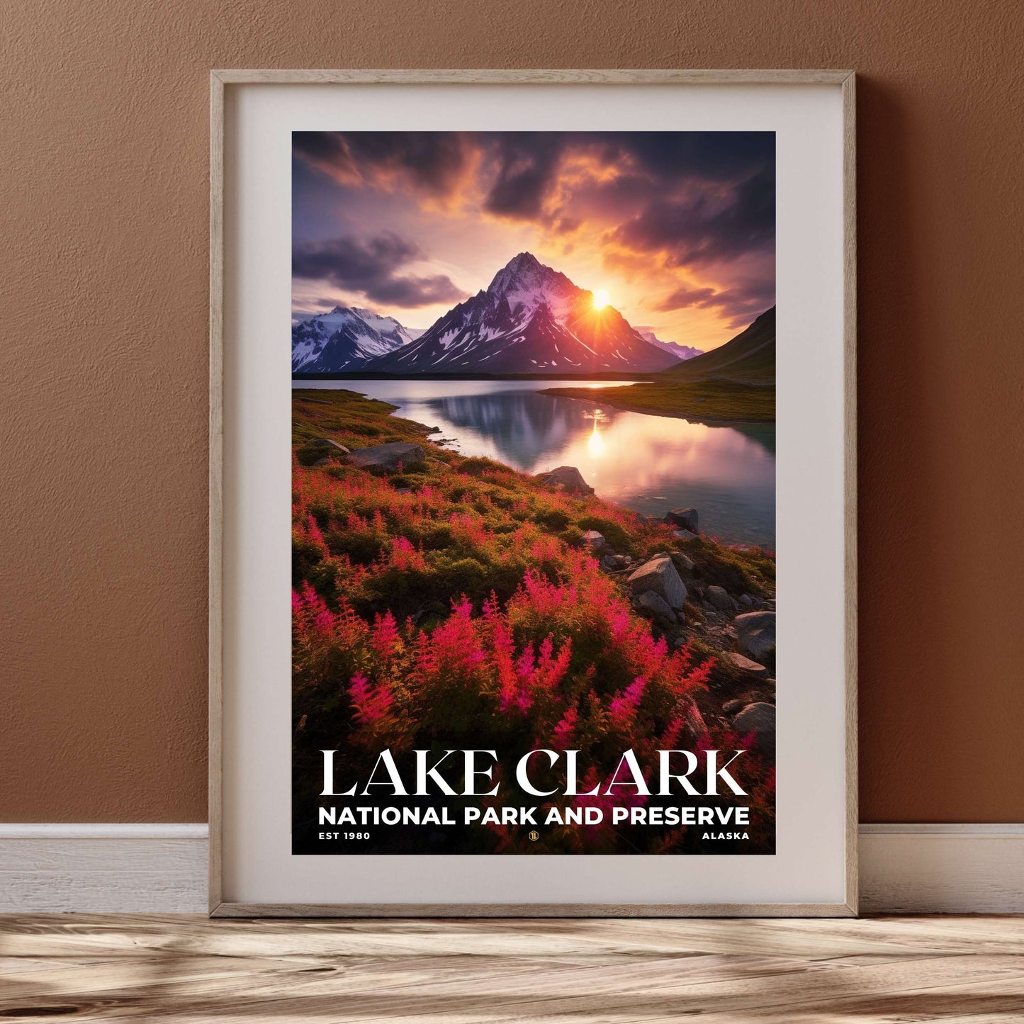 Lake Clark National Park Poster | S10