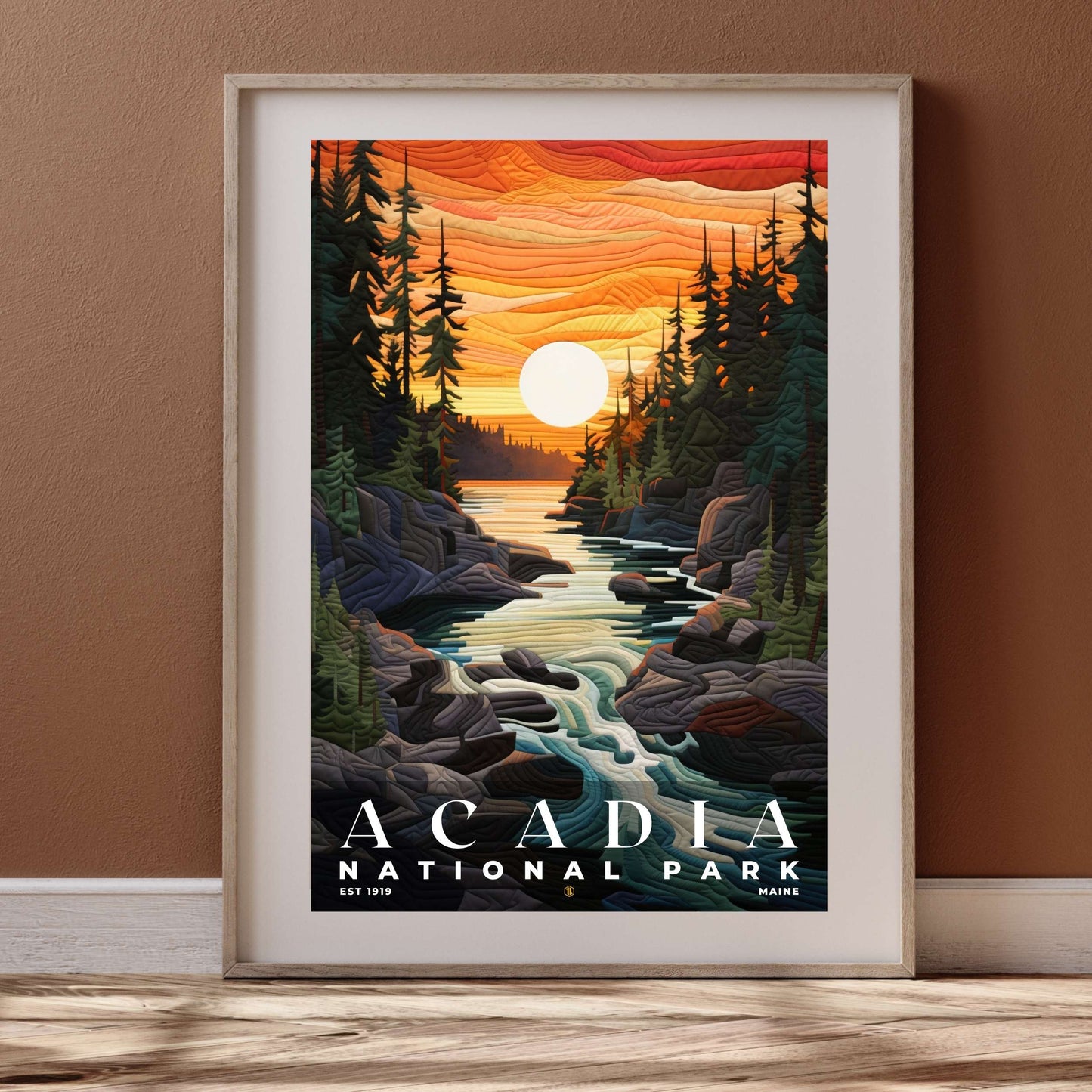 Acadia National Park Poster | S09