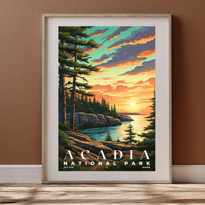 Acadia National Park Poster | S02