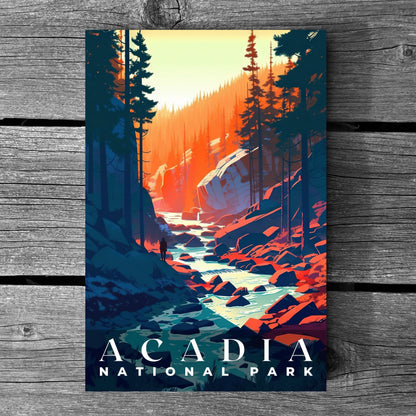 Acadia National Park Poster | S01