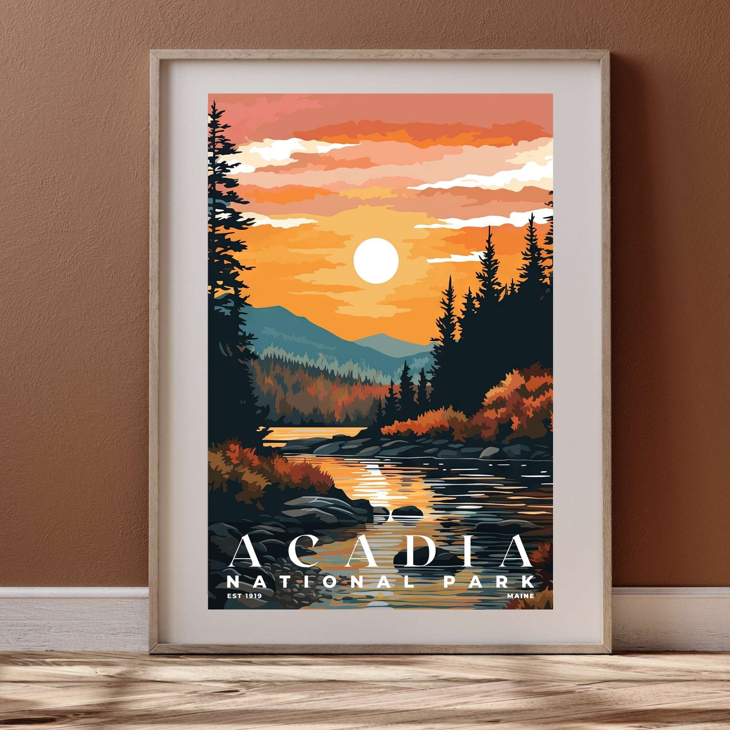 Acadia National Park Poster | S05