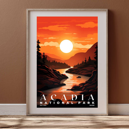 Acadia National Park Poster | S03