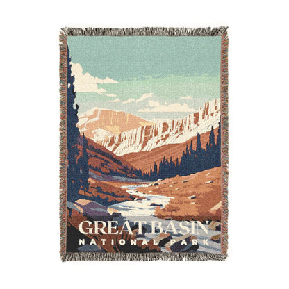 Great Basin National Park Woven Blanket | S01