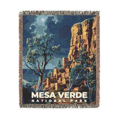 Mesa Verde National Park Woven Blanket | S16