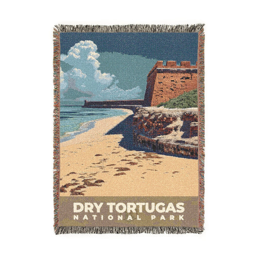 Dry Tortugas National Park Woven Blanket | S19